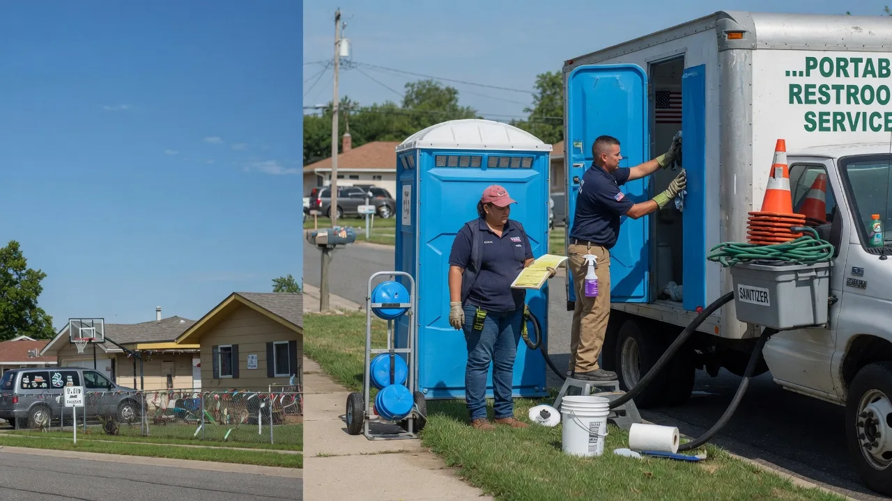 Portable Toilet Rental in Sesser, IL near me